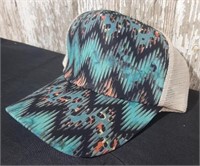 Turquoise Ponytail Hat