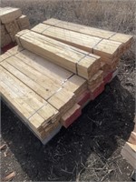 Pallet of miscellaneous 4 foot unused laths