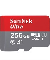 New SanDisk 256GB Ultra microSDXC UHS-I Memory