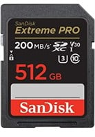 New SanDisk 512GB Extreme PRO SDXC UHS-I Memory