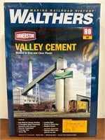 New Walthers valley cement HO train model kit