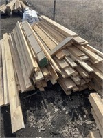 Quantity of misc lumber  including, 2 x 6, 1 x 6,