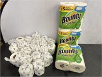 Toilet paper and paper towels lot (toilet paper