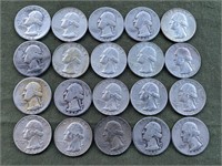 Washington 90% Silver Quarters