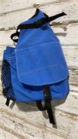Blue Saddle Bag