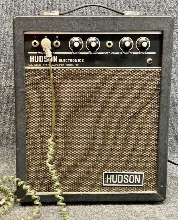 small Hudson Guitar Amp, untested, looks intact.