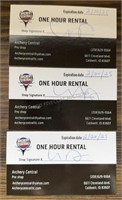 3 - One Hour Rentals - Archery Central Caldwell ID
