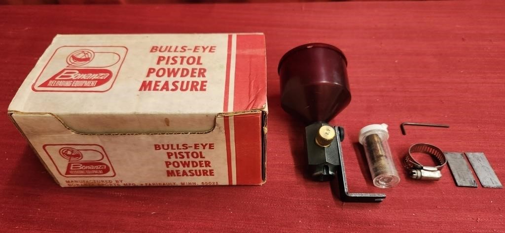 Bonanza bullseye Automatic pistol powder measure