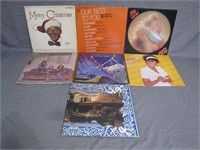 Seven Assorted Classic Vinyl Records