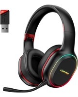 2.4GHz/Wireless Gaming Headset, Bluetooth Gaming