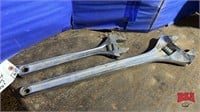 Crescent Wrenches 15" + 24"