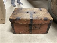 Primitive Wood Chest PU ONLY
