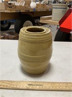 Yelloware Quart Barrel Jar