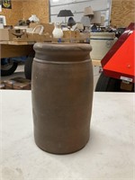 Half Gallon Redware Jar