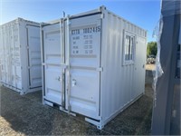 Storage Container w/Door & Window S/N 1002485