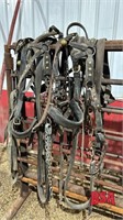 Set of Draft Horse Harness w Driving Lines