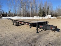 2001 Trailtech T/A dual wheel tilt trailer