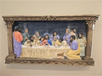 3D Style Last Supper Wall Decor