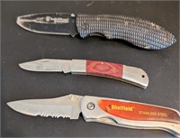 3 Pc. Folding Knives