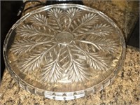 Crystal Decorative Cake Plate