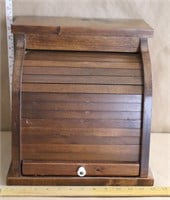 Vintage Rolltop Breadbox