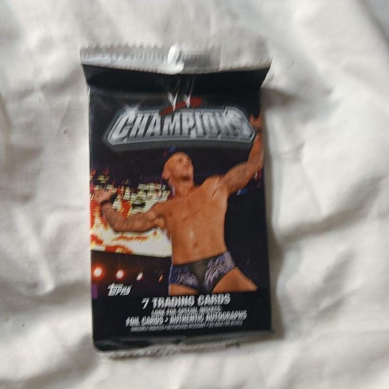 WWE Champion Topps Trading Cards !Unsealed!