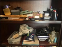 Shelf Lot of Office Supplies and More