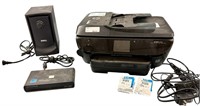 Dell speaker, HP Envy 7640 printer, Digital