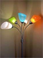 Multicolor Flexible Lights Floor Lamp