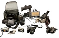 Cameras, camera parts, converter, cases & more as