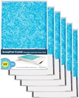 $135  PetSafe ScoopFree Crystal Litter Tray 6-Pack