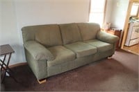 Green Couch 3 cushion