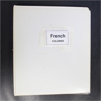 French Colonies Stamps Used & Mint hinged on pages