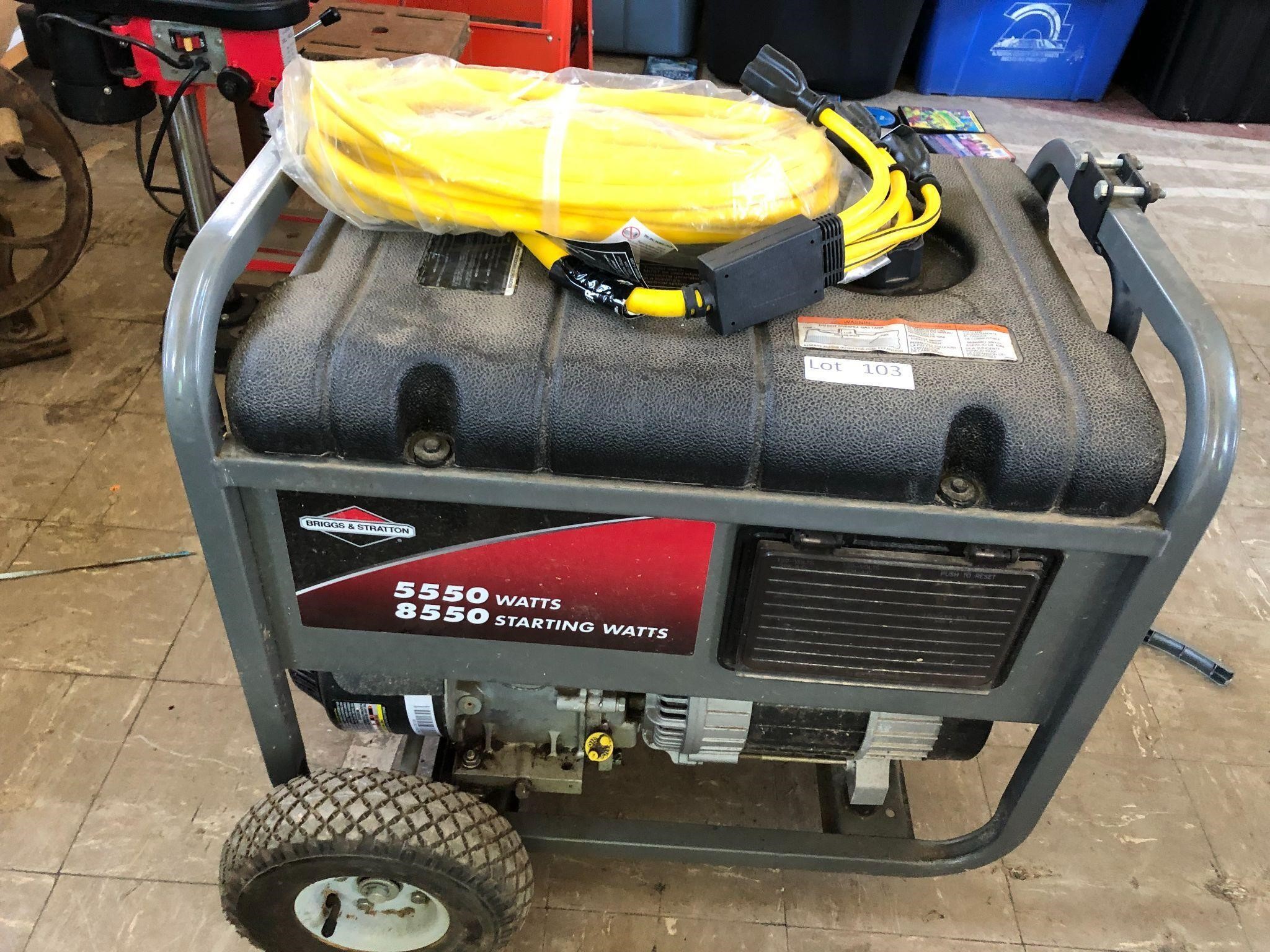 Briggs & Stratton 5550 Watt Generator