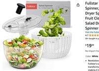 Fullstar Large Salad Spinner- Lettuce Spinner