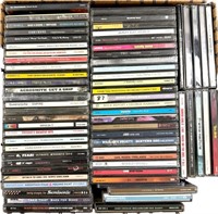 Music CDs, approx 125 as pictured including