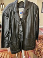 Atlantic Beach Size 1X Genuine Leather Jacket