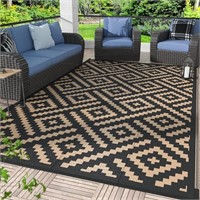 $50  6'x9' GENIMO Outdoor Rug, Waterproof, B&B