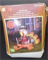 Inflatable pilgrim turkey