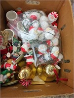 Box lot Christmas decor