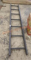 99-in wooden vintage ladder