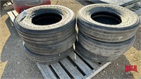 6 Unused Goodyear 9.5L - 15L Impl. Tires