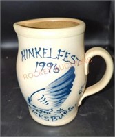 Hinklefest 1996 Fredericksburg pa pottery apx 7in