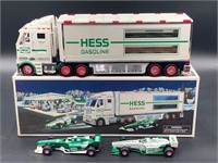2003 Hess Truck And Race Cars Set