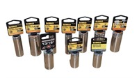 10 New DeWalt Deep Sockets Standard