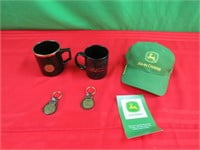 John Deere 150 years mugs & Medallion Key Chains