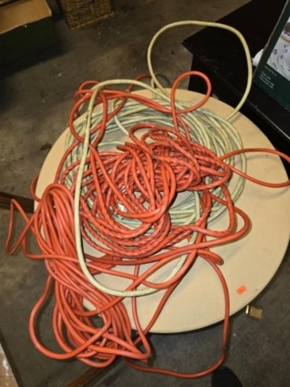 Estate lot of extension cords