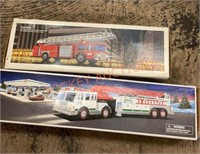 Hess trucks still in box(2000, and unknown year)