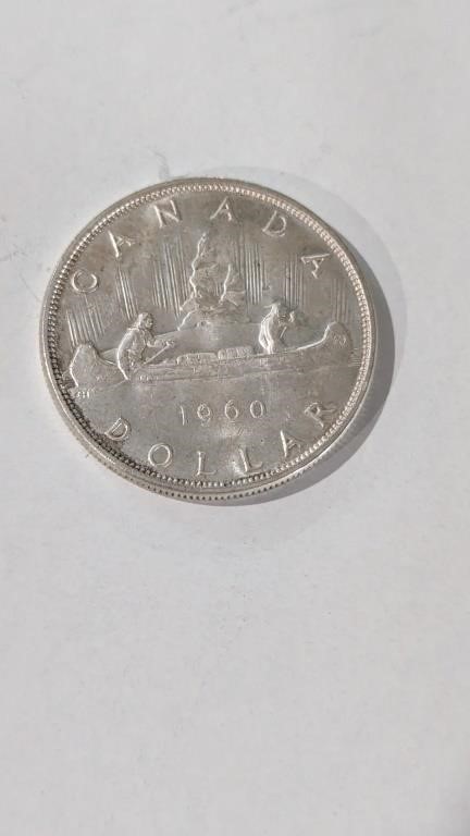 1960 Canada $1.00 Silver Coin