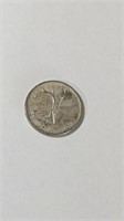 1968 Canada 25 Cent Silver Coin